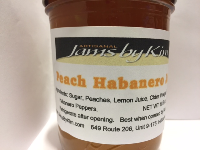 Peach Habanero Jam