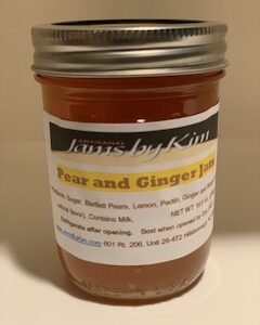 Pear and Ginger Jam